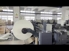 Máy in Flexo giấy phủ với động cơ servo