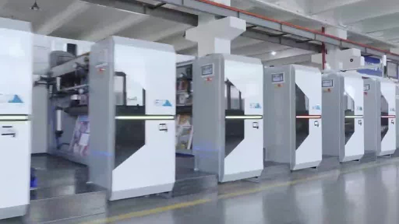 Giá tốt nhất nhà máy Trung Quốc Máy in Flexographic Tốc độ cao 8 Màu Máy in Flexo Graphic 8 Màu