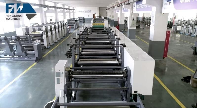 Máy in Flexographic FM-CS1020-1350 với chức năng ghi nhớ cho vị trí đăng ký