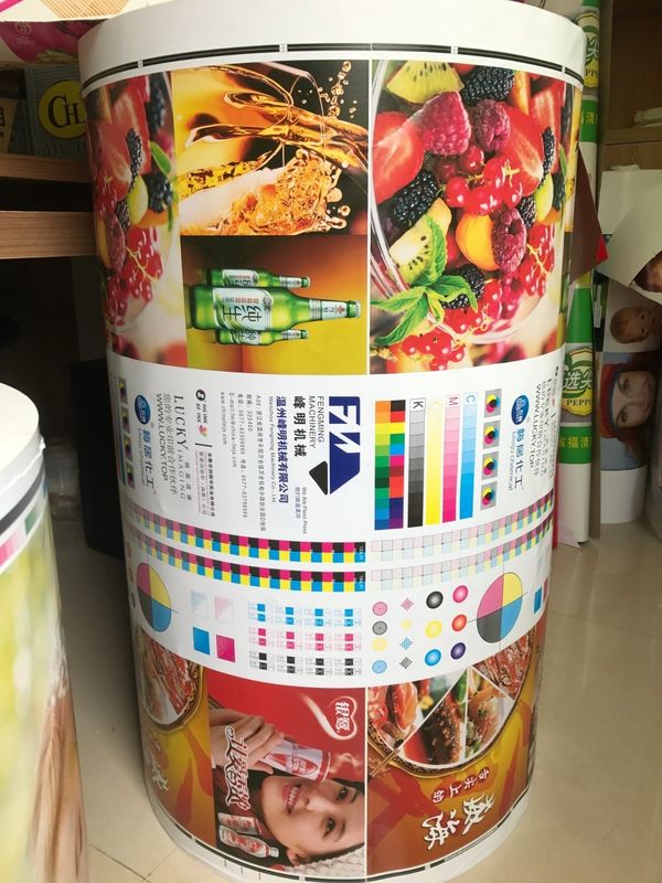Máy in Flexo 240m/min với ổ servo đa màu và cuộn Anilox gốm