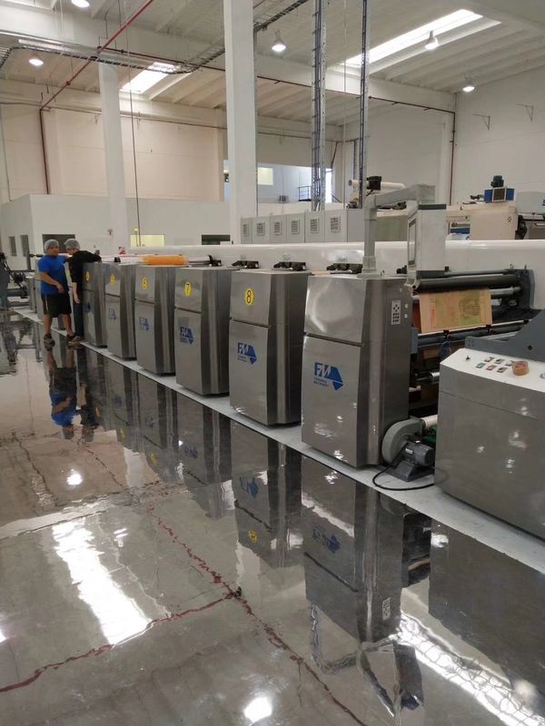 Máy in Flexo 6 màu với khả năng tùy chỉnh