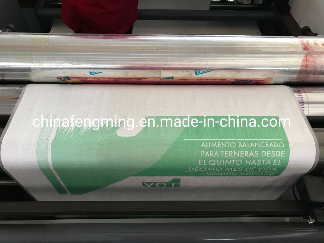 CE ISO9001 FM Series Máy in flexographic bốn màu 200m/min Gearing 1/8cp
