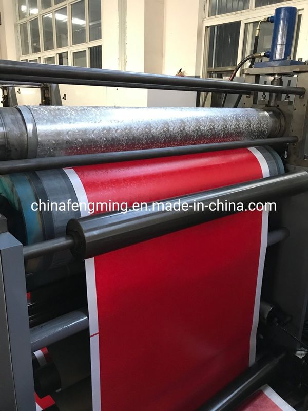 Đơn vị loại 4/5/6/7/8 Flexography màu CE được phê duyệt Máy in bao bì linh hoạt