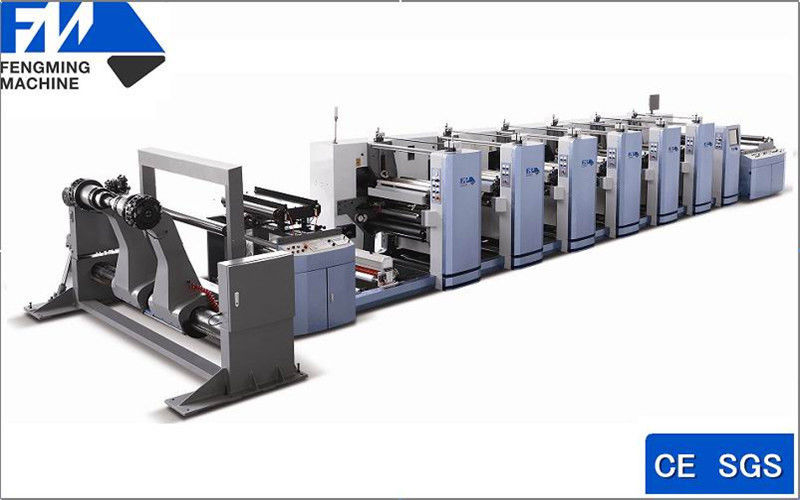 Max. 1830mm Máy in cao tốc độ Flexo cho hộp giấy 150m / min Tốc độ in