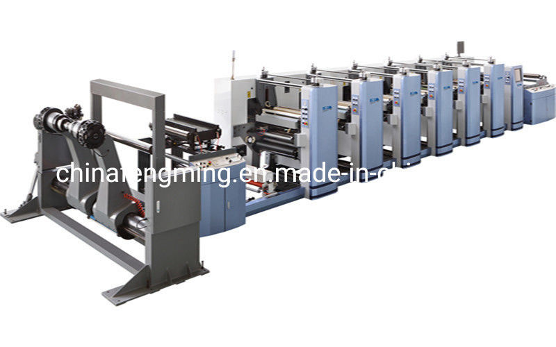 Máy in flexographic 5 màu với máy sấy UV IR và thông tin chi phí vận chuyển