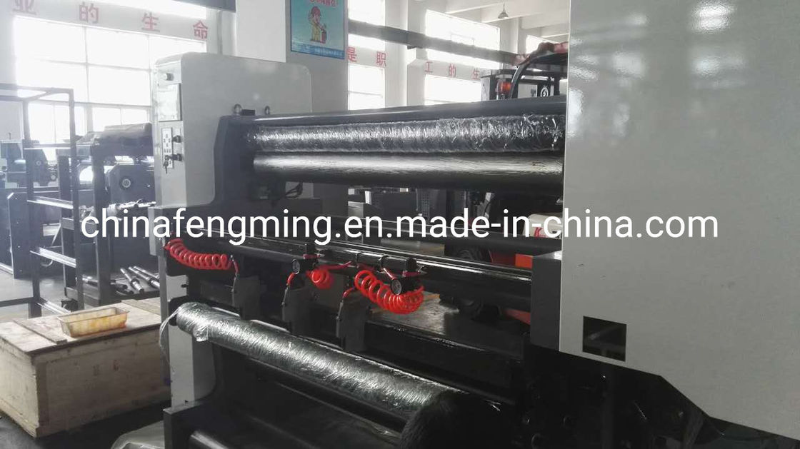 Máy cắt giấy Roll to Roll Flexo Printing với chiều rộng in tối đa 900mm