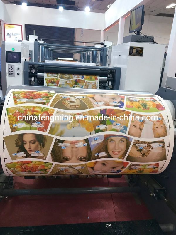Tốc độ in 150m/min Tốc độ in máy in flexographic với cấu trúc loại đơn vị