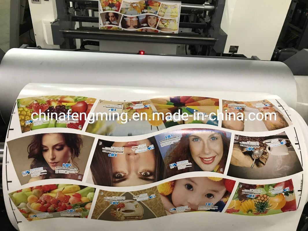Tốc độ in 150m/min Tốc độ in máy in flexographic với cấu trúc loại đơn vị