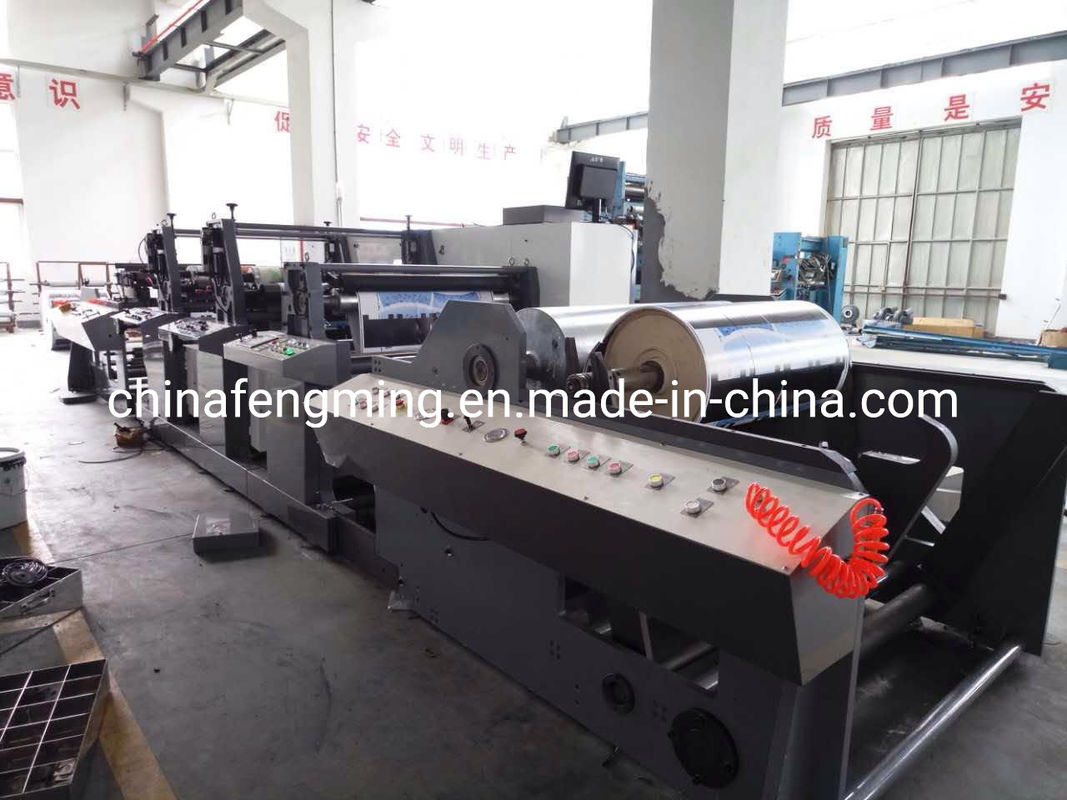Fengming's Unit Type Structure Máy in Flexo Press FM-A650-1320 để in