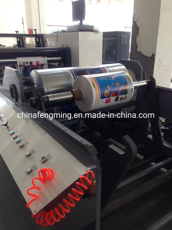 Fengming's Unit Type Structure Máy in Flexo Press FM-A650-1320 để in