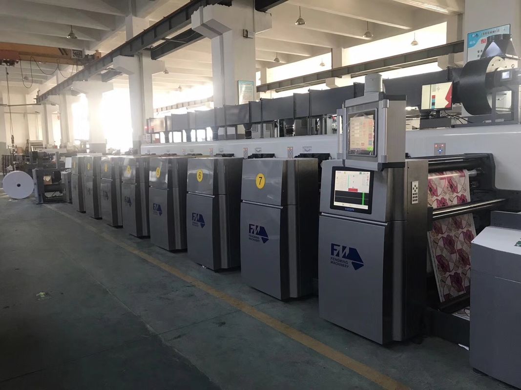 Tốc độ in 200m/min Máy in tách cà phê Flexo với thiết kế đơn vị loại đơn vị