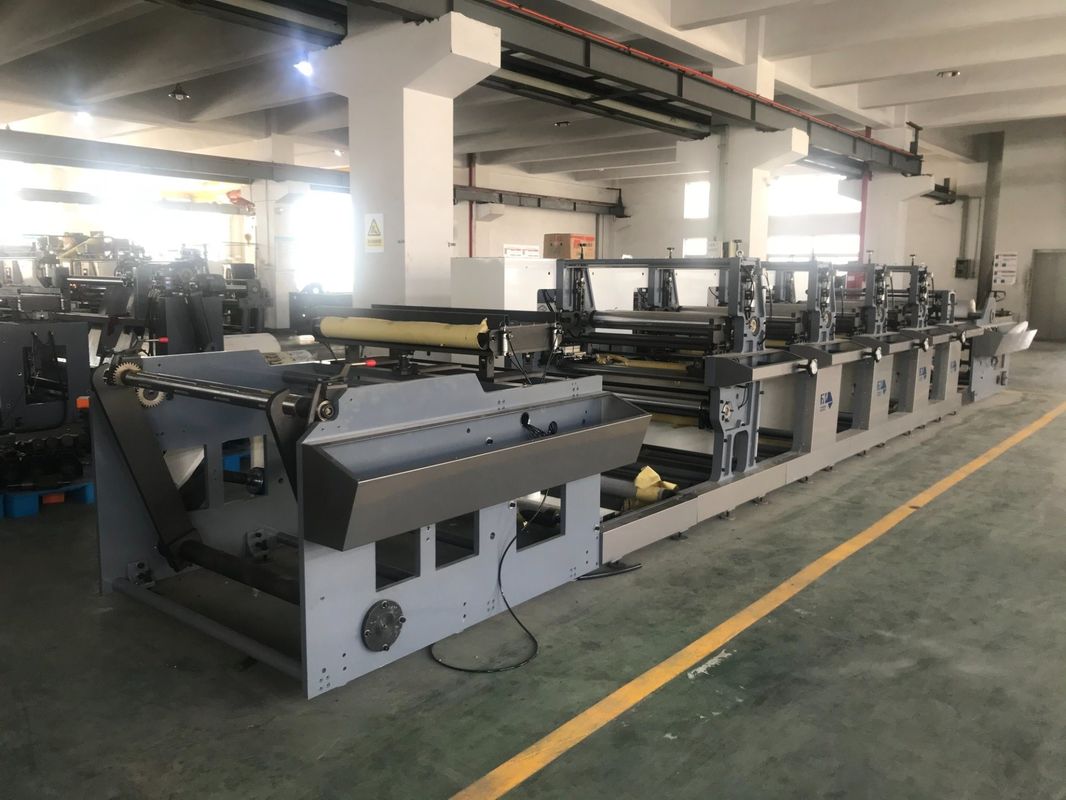 Máy in cốc giấy màu 6 màu Flexography Với nguồn điện 380V 415V 440V 220V