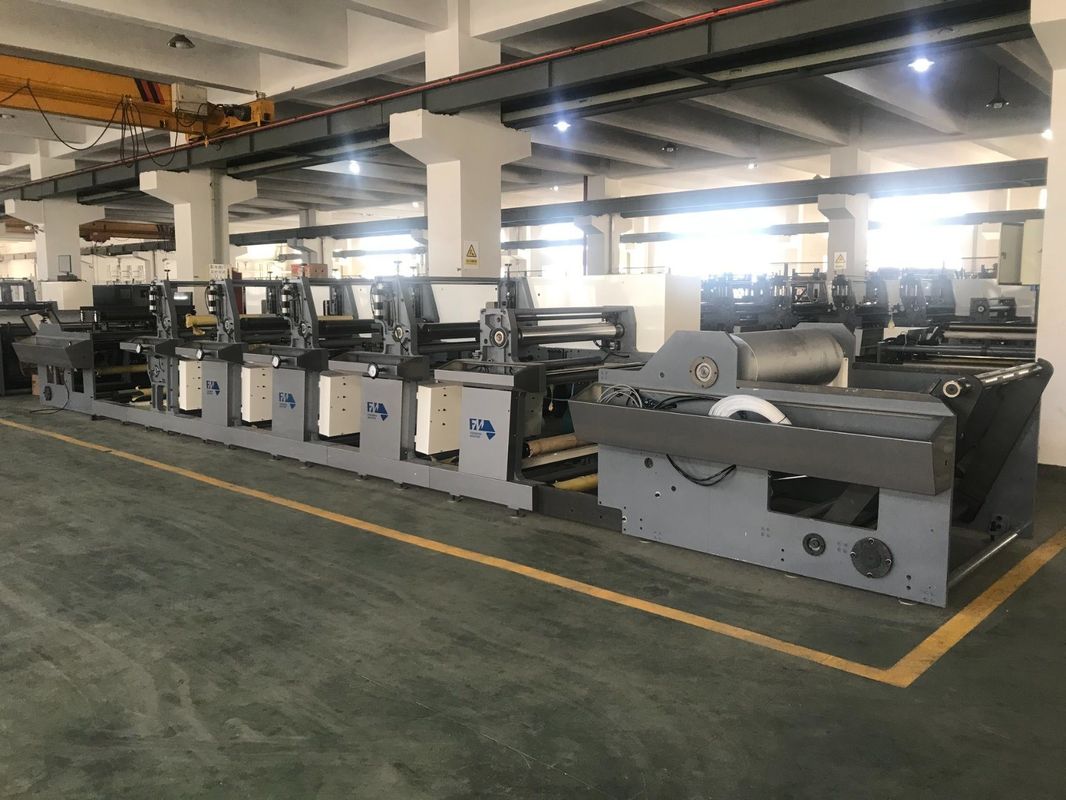 Máy in cốc giấy màu 6 màu Flexography Với nguồn điện 380V 415V 440V 220V