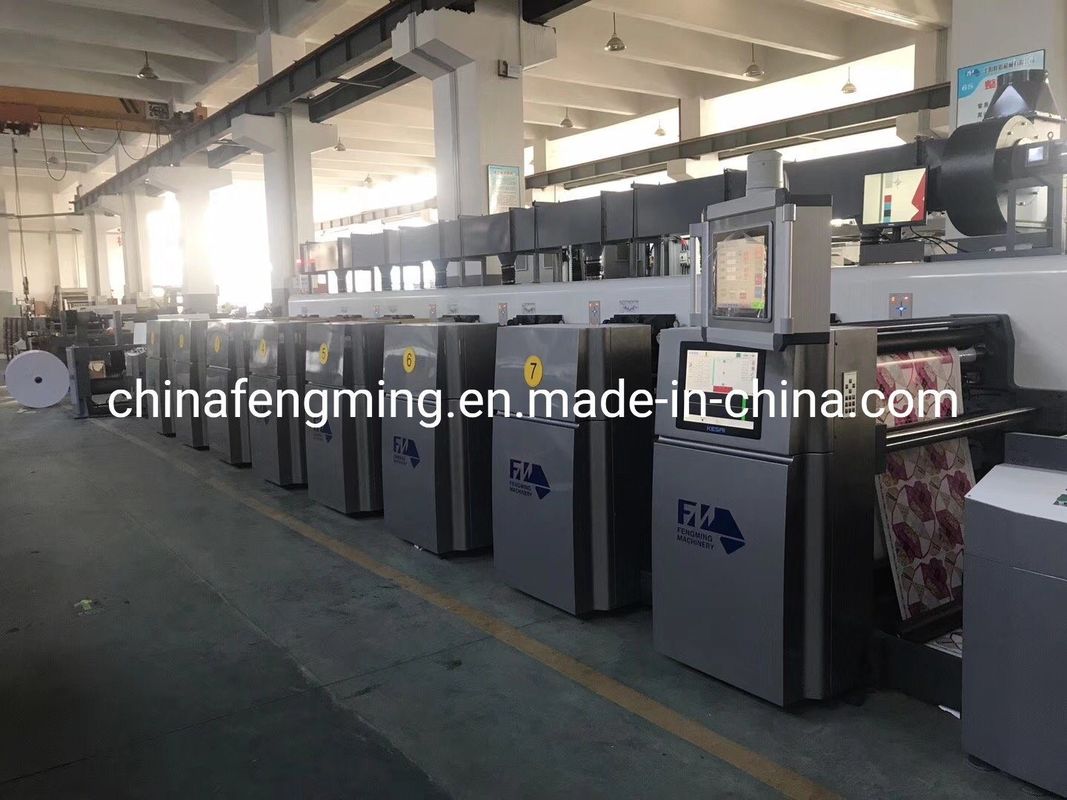 Máy in túi cánh gà IR với hệ thống sấy IR