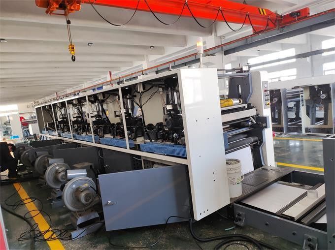 Máy in cao tốc 4 màu Flexo Roll To Roll Flexographic Printing Machine Flexographic Printer