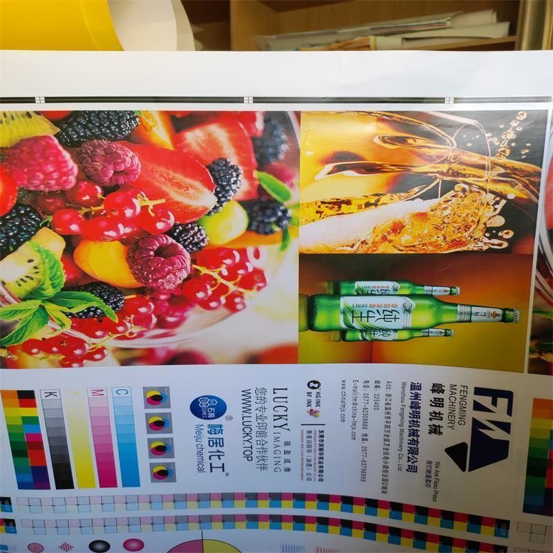 Yêu cầu tùy chỉnh Máy in Flexo tốc độ cao 6 màu đơn vị loại cho cuộn giấy