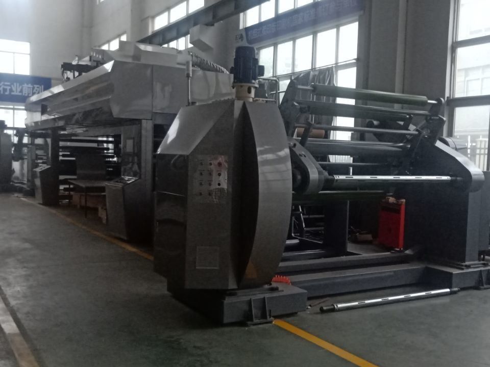 Không khí nóng IR làm khô máy tính điều khiển máy làm mỏng phim cho 1350mm Max. Web chiều rộng
