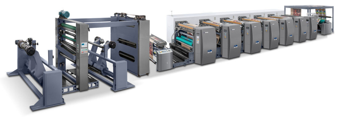 Thiết bị ghép giấy tự động cho máy in Flexo tốc độ cao 6 màu