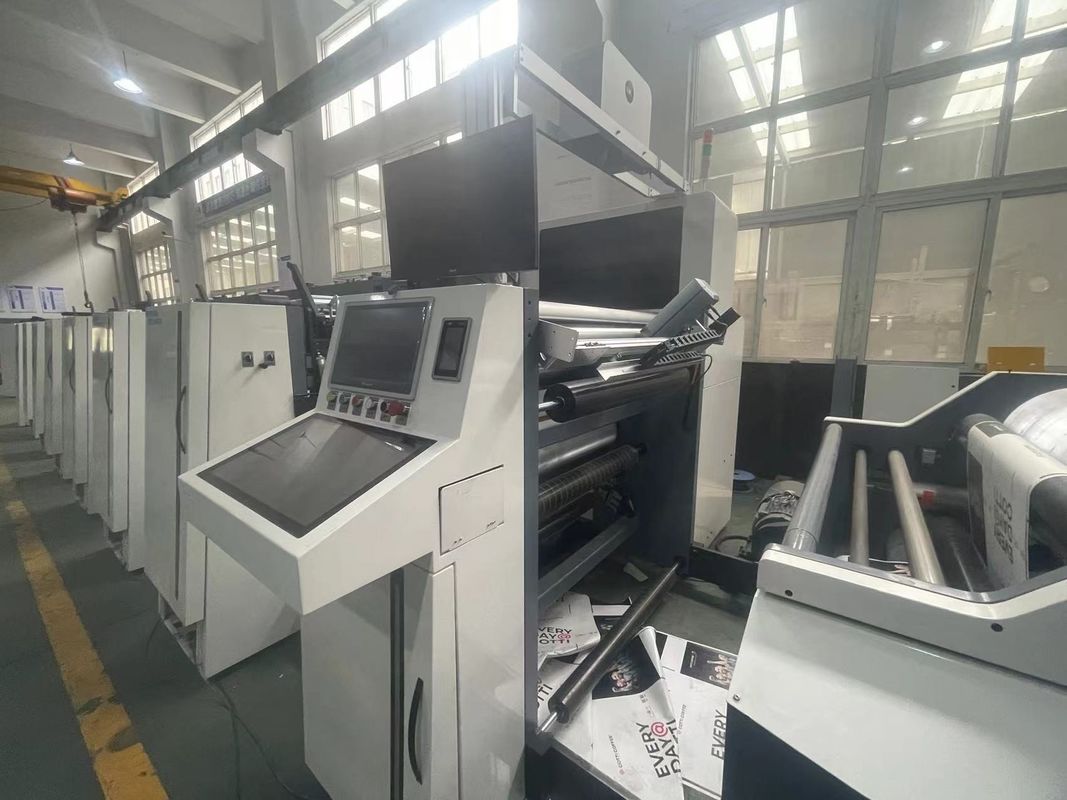 Máy in tách giấy chất lượng cao Máy in một lần đi qua máy in một lần đi qua máy in