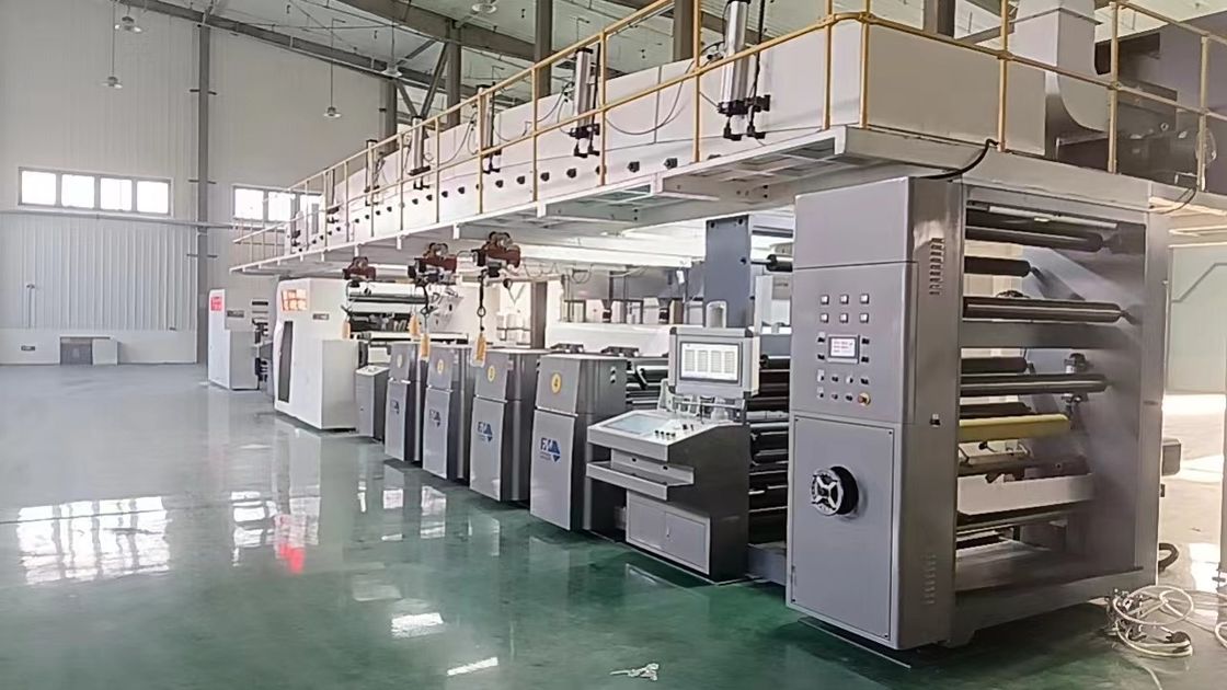 Tốc độ cơ học tối đa 150m/phút Bộ phận in Flexo cho cuộn giấy lớn Đường kính 1524mm