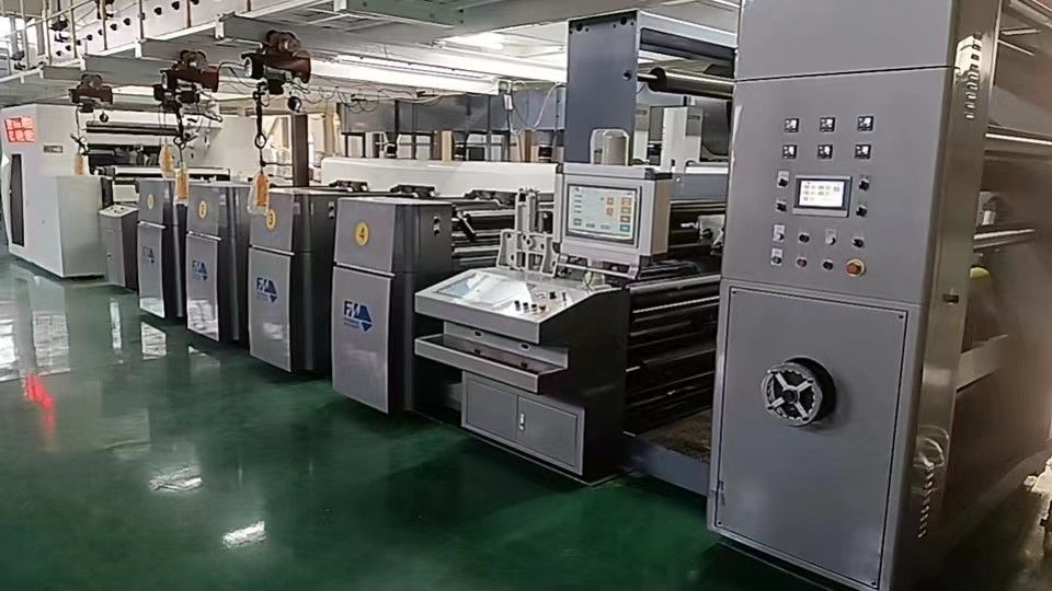Tốc độ cơ học tối đa 150m/phút Bộ phận in Flexo cho cuộn giấy lớn Đường kính 1524mm