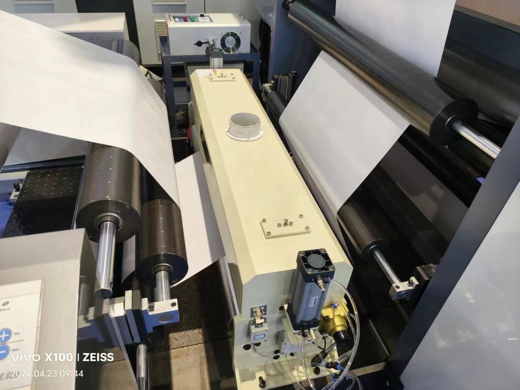 Máy in Flexo loại tay áo cho quá trình làm khô và cuộn lại in một bước