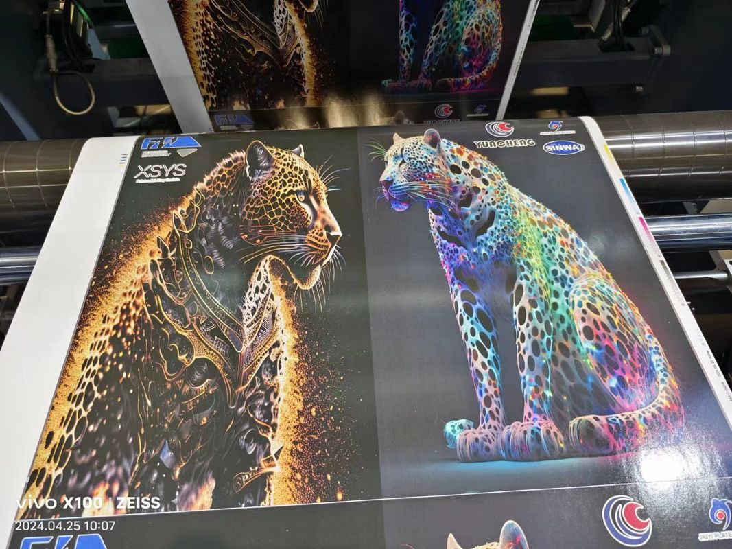 Máy in Flexo loại tay áo cho quá trình làm khô và cuộn lại in một bước