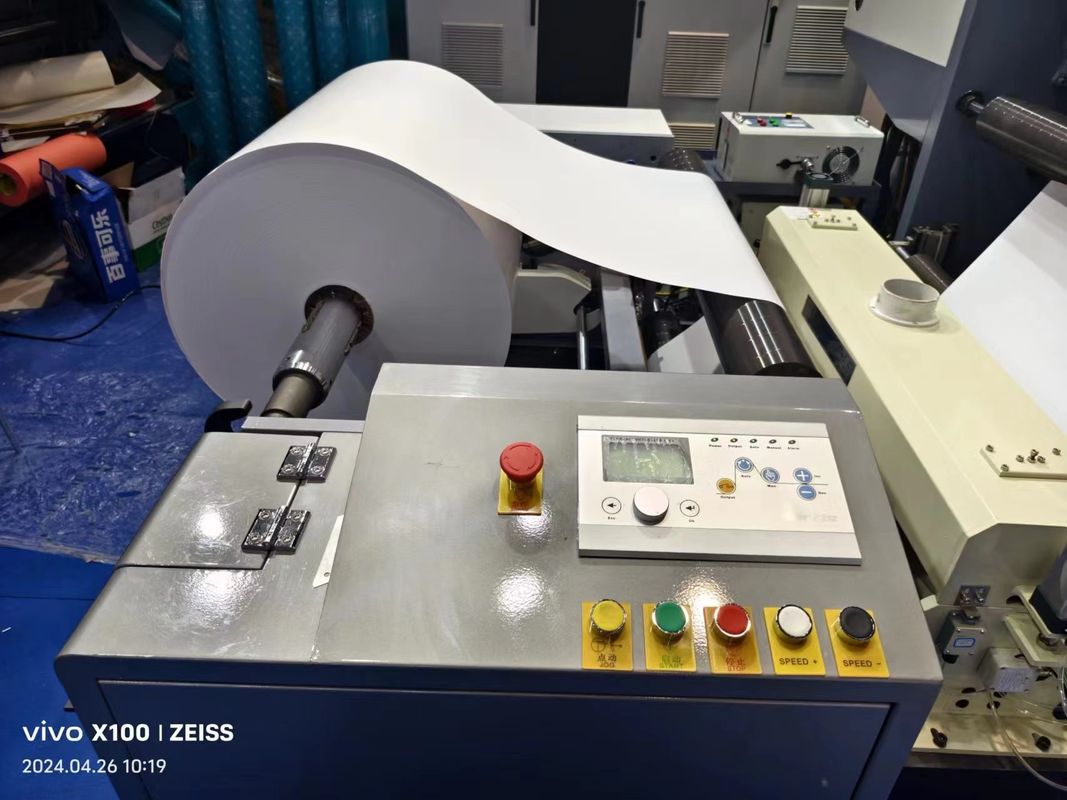 Máy in Flexo loại tay áo cho quá trình làm khô và cuộn lại in một bước