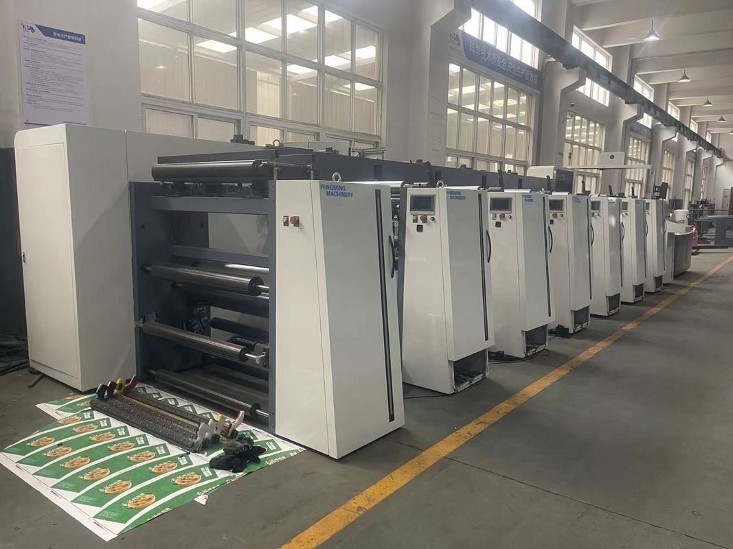 Máy in giấy túi và hộp tay áo kiểu Flexo với tối đa.