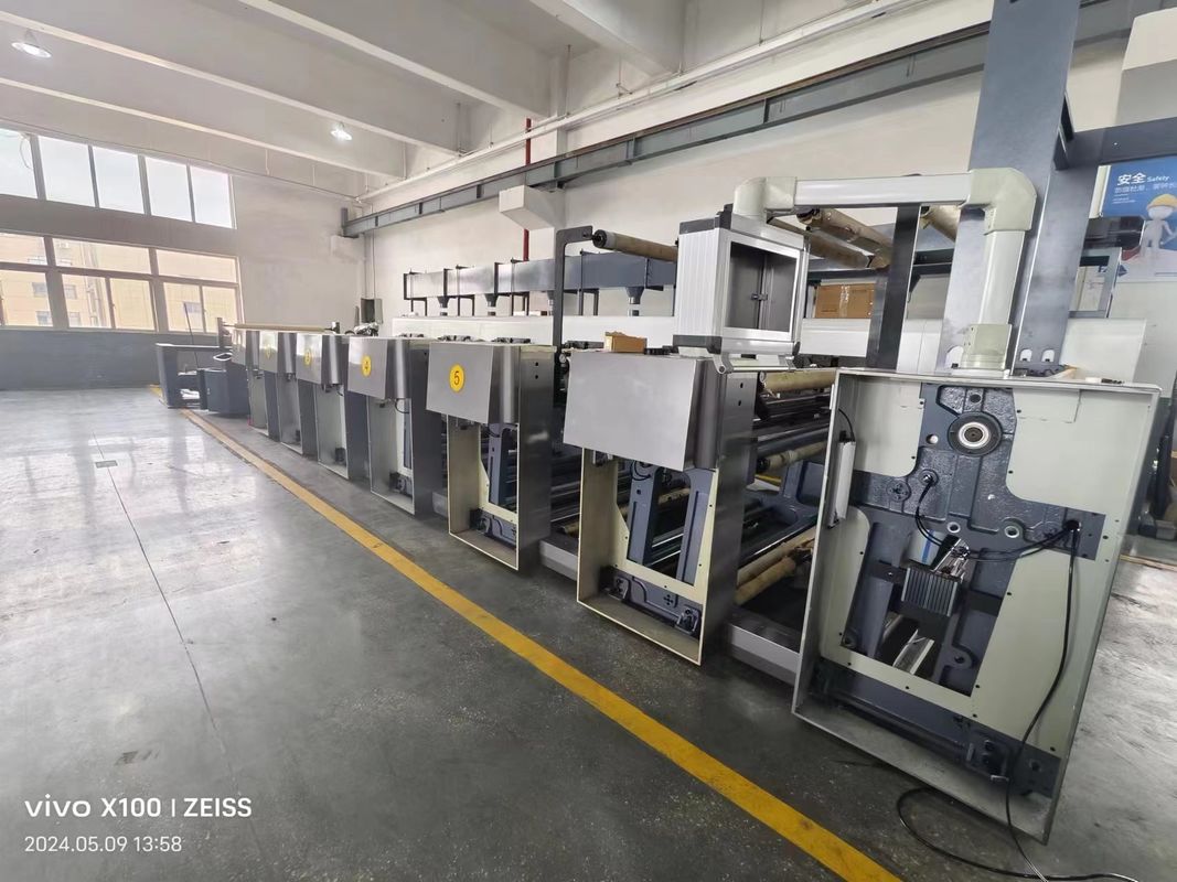 Máy in linh hoạt loại đơn vị cho giấy kraft và giấy lót