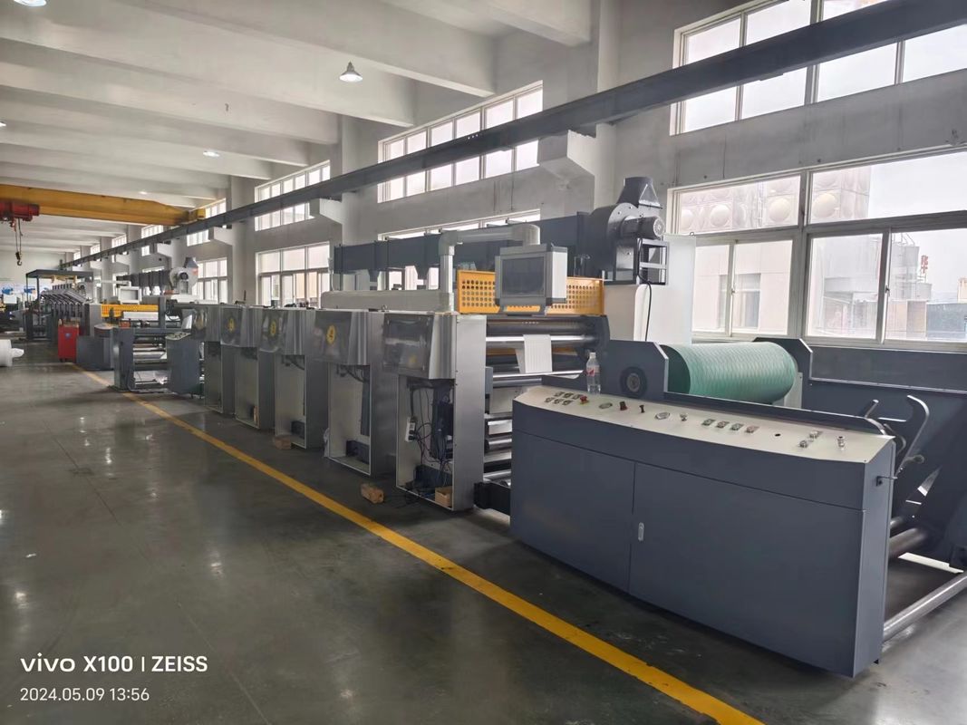 Máy in Flexo loại đơn vị với chức năng ghi nhớ vị trí tự động