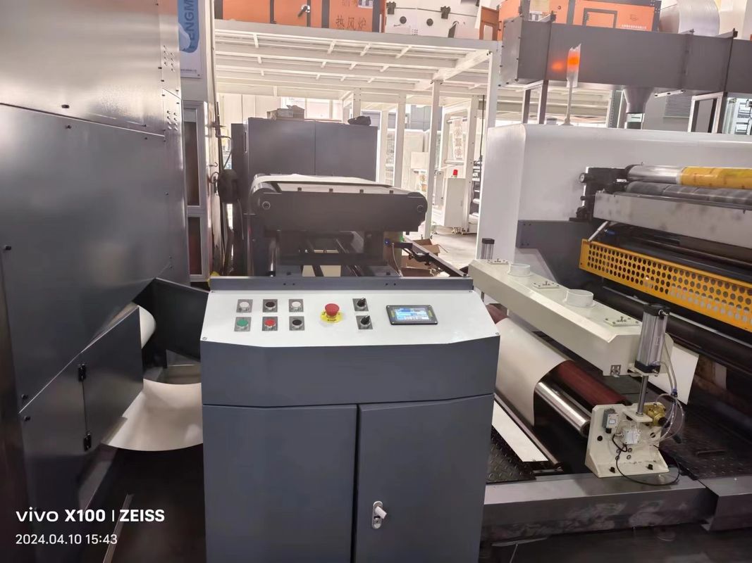 Máy in Flexo loại đơn vị với chức năng ghi nhớ vị trí tự động