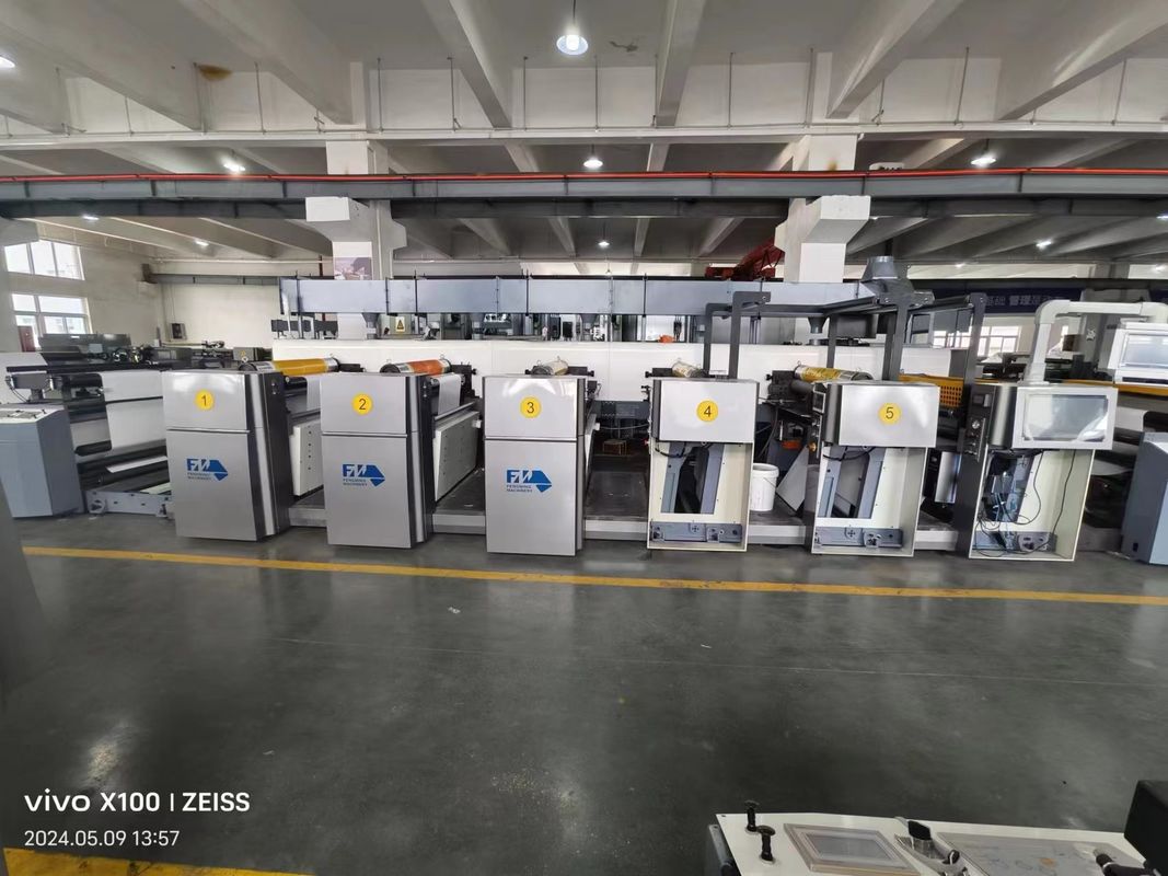 Máy in Flexo tùy chỉnh yêu cầu loại đơn vị để tiết kiệm thời gian và vật liệu