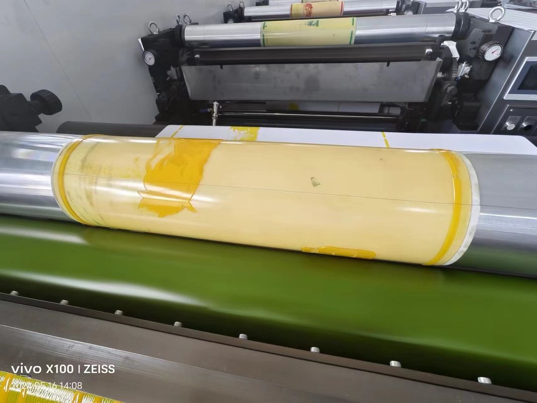 Máy in Flexo tốc độ cao 4 màu Roll To Roll Flexographic Printing Machine Flexographic Printer