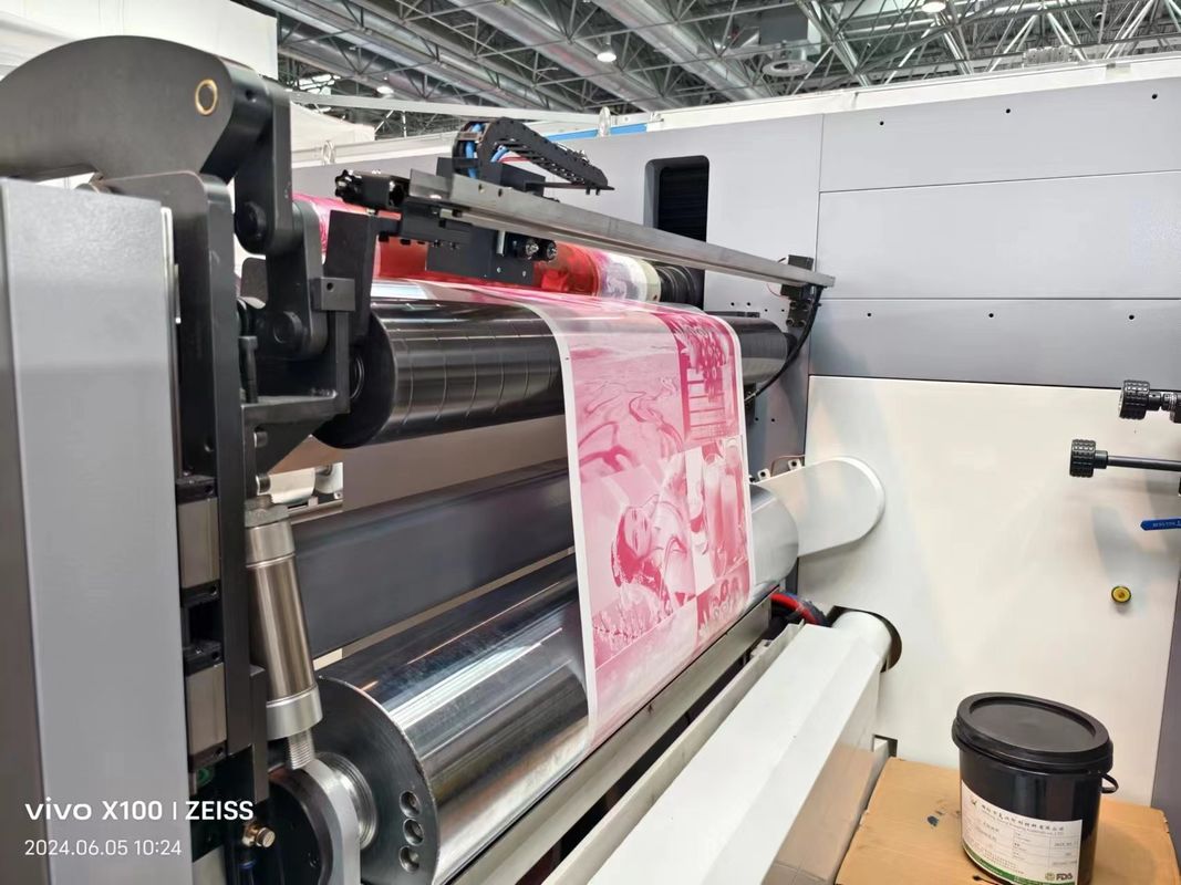 Bán trực tiếp Máy in Flexo 6 màu ở Trung Quốc Máy in Flexo Flexographic Press