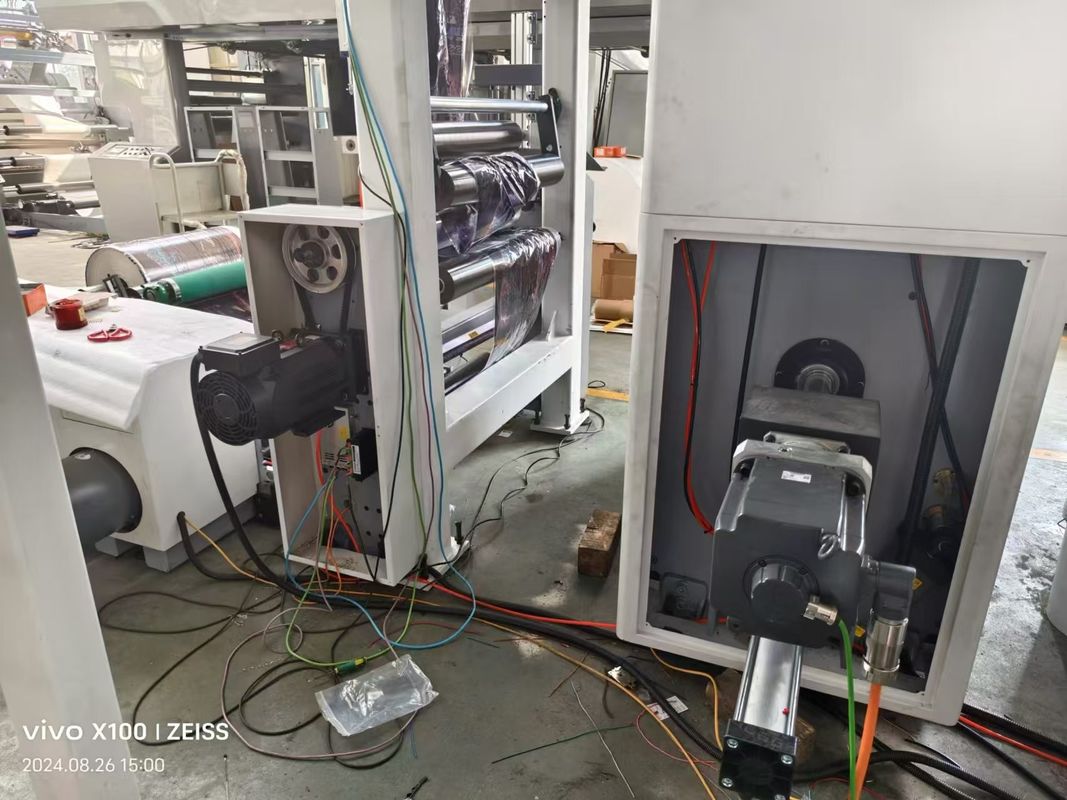 Máy in Flexo tự động Máy in Flexo loại đơn vị nhãn nhựa và giấy Màu sắc