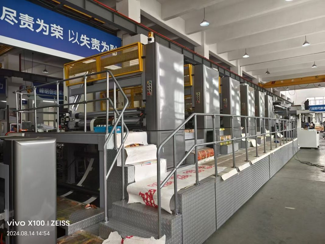 Max Repeat Printing Length of 2500mm for no print plate Type Flexo Printing Machine (Máy in linh hoạt)