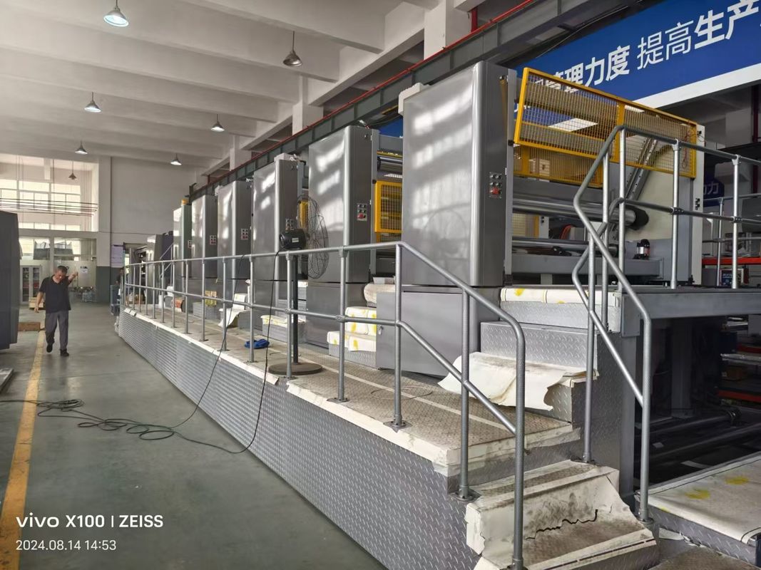 Max Repeat Printing Length of 2500mm for no print plate Type Flexo Printing Machine (Máy in linh hoạt)
