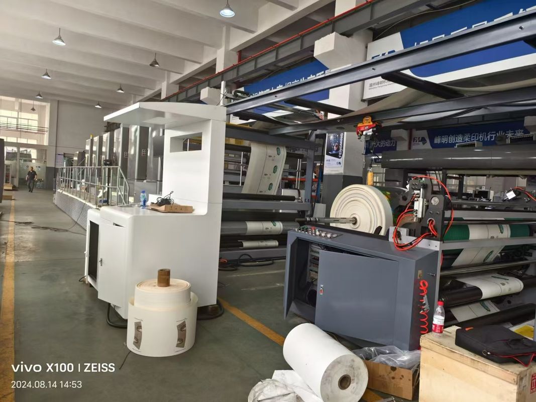 Max Repeat Printing Length of 2500mm for no print plate Type Flexo Printing Machine (Máy in linh hoạt)