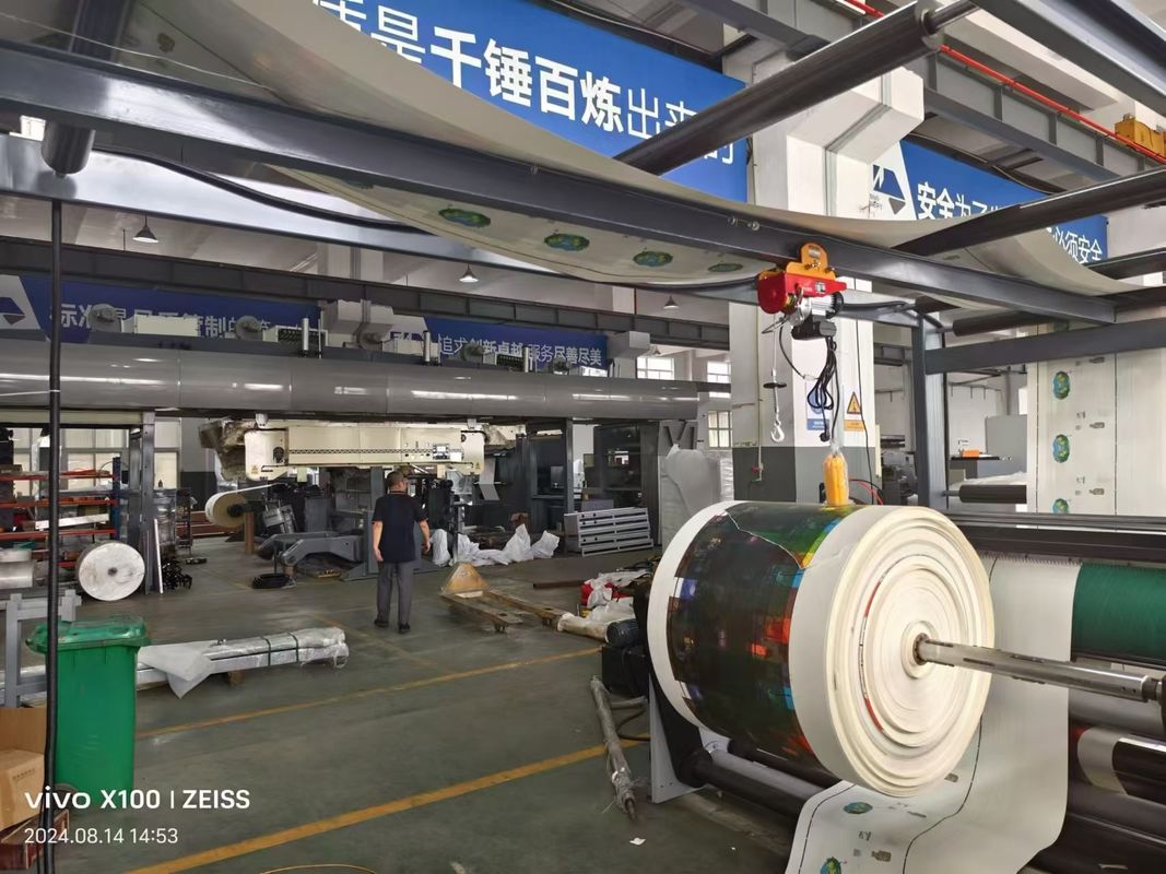 Max Repeat Printing Length of 2500mm for no print plate Type Flexo Printing Machine (Máy in linh hoạt)