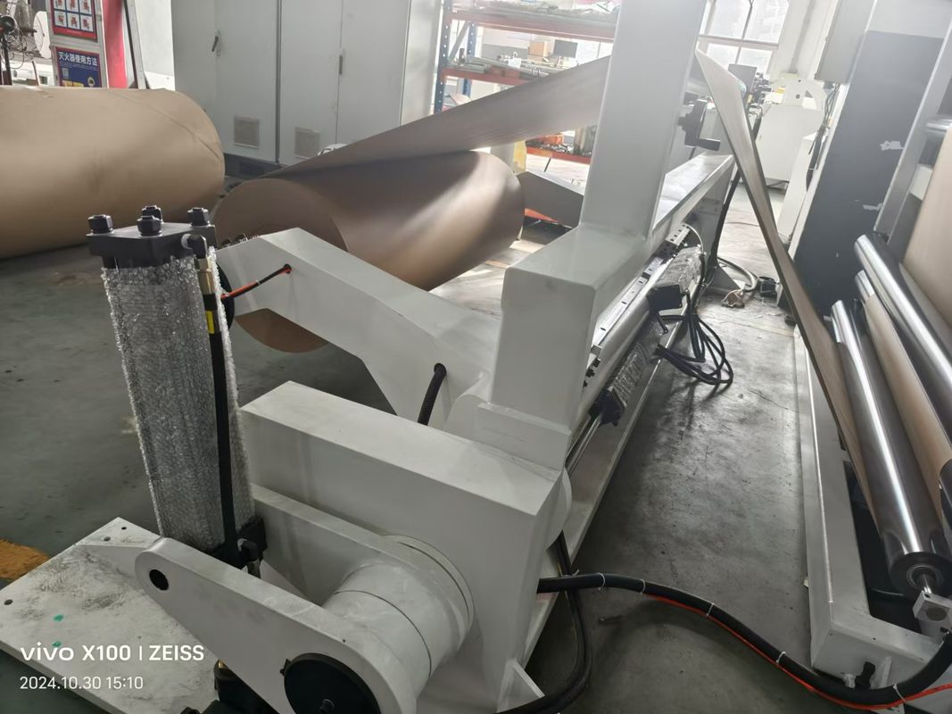 2.5m chiều rộng chính xác đăng ký màu sắc Cascading Flexo máy in với 6m lò sưởi ấm