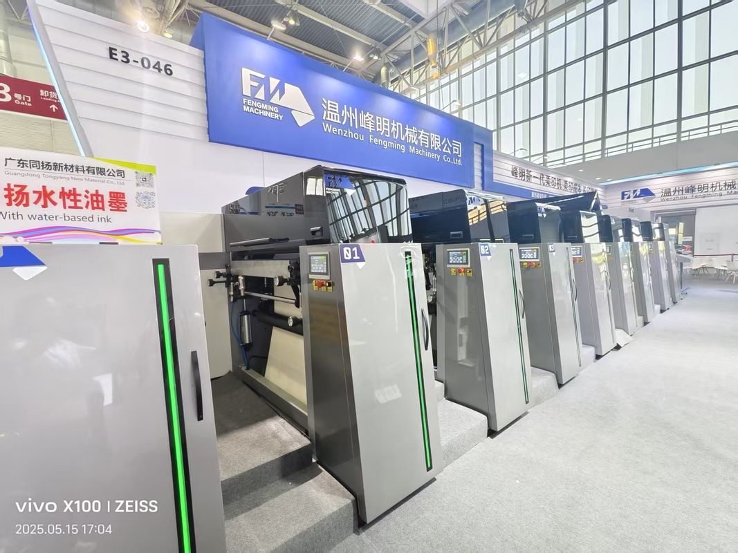 Cung cấp điện 380V50Hz Box Box Flexo máy in có tốc độ 300 Mmin hoàn hảo để in bao bì linh hoạt