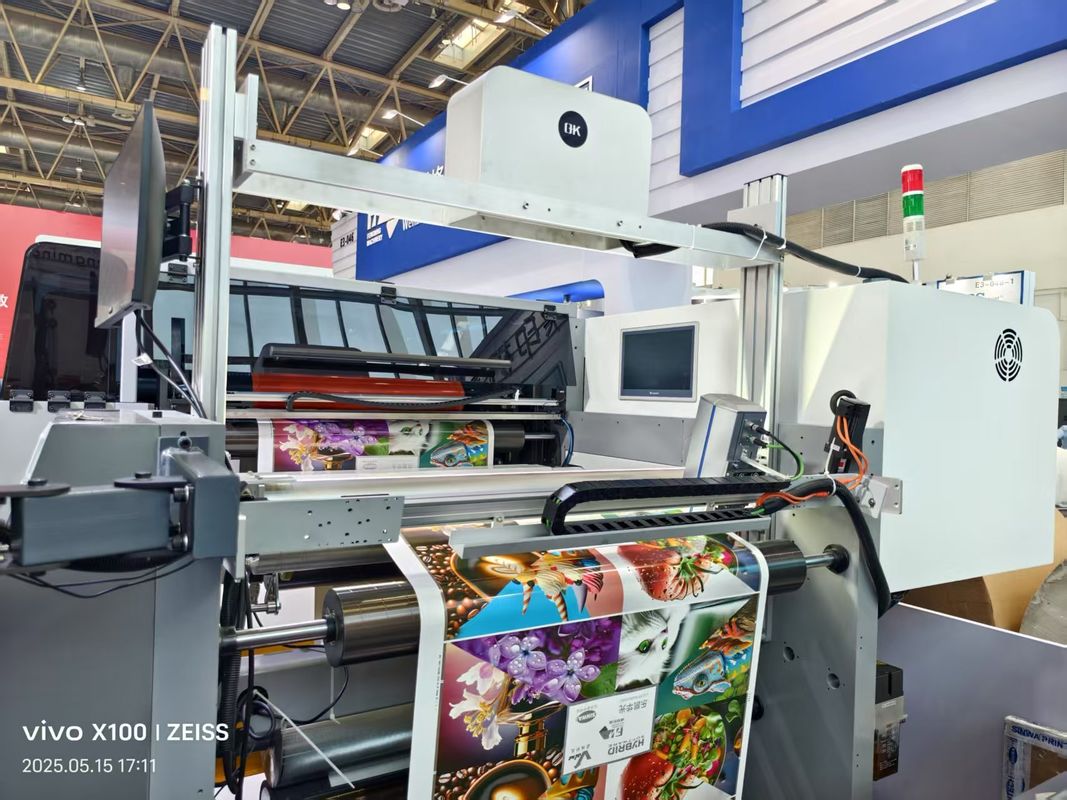 Máy in tự động tốc độ cao 6 màu UV Flexo Máy in loại đơn vị cánh hoa Flexographic