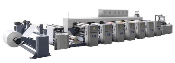 Máy in Flexo 6 màu với khả năng tùy chỉnh