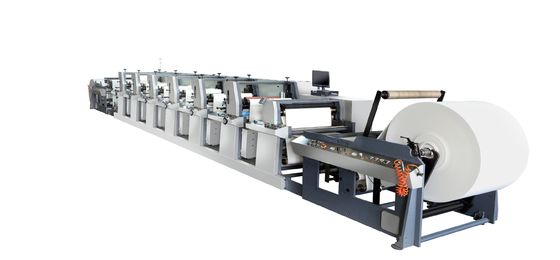 Máy in flexographic tự động cấp tự động cho nhu cầu in bao bì linh hoạt