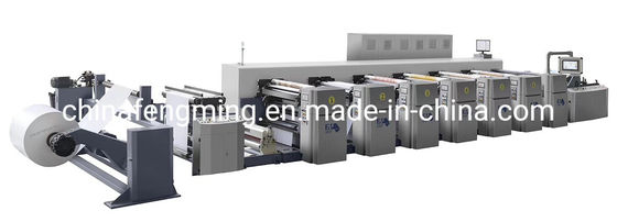Máy in FM-CS Servo Driving Flexo với cấu trúc thêu nổi Rotary Letterpress