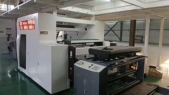 Tiết kiệm năng lượng gói y tế khung lớp phủ Flexo máy in điều khiển servo