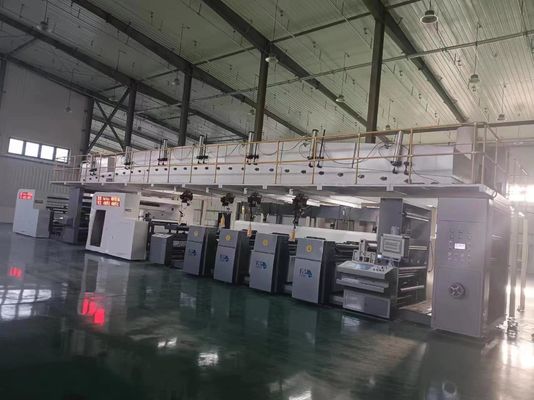 Cải thiện chất lượng sản phẩm gói y tế khung phủ Flexo máy in điều khiển servo
