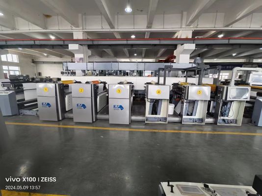 Máy in Flexo tùy chỉnh yêu cầu loại đơn vị để tiết kiệm thời gian và vật liệu