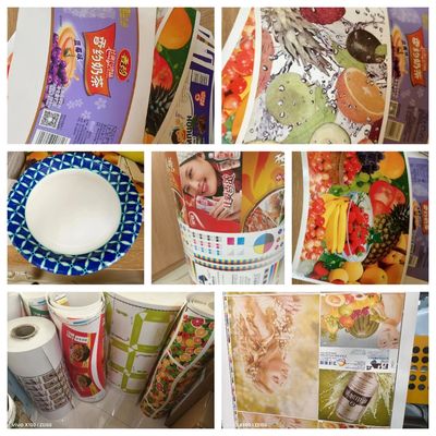 Giấy ăn 8 màu Pp N Không dệt Mylar Bag Cup Box Package Flexographic Printer Flexo Printing Machine Giá